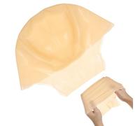 Alipis Bonnet Chauve Latex pour Maquillage et Costume Accessoire Perruque Adulte Couleur Chair Adapté pour Habits Moine Fête et Spectacle