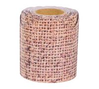 Alipis Bordure Décorative en Toile de Jute 57 X 10 M Non Adhésive pour Tableau d'Affichage Scolaire Accessoire de Bulletin Résistant à L'Usure Garniture Délicate pour Décoration de