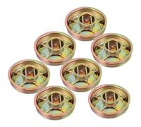 Alipis Bouchons à Vis Métalliques en Fer Galvanisé pour Bidons D'un Gallon 16 Pièces, Couvercles Étanches et Robustes, Couvercle Métallique Hermétique pour Scellage Industriel