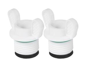 Alipis Bouchons Anti-fuite pour Bouillotte 2 Pièces en Pp Solide, Compatibles Diamètre 20mm, Faciles à Ranger, pour Usage la Cuisine