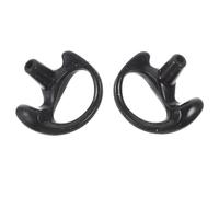 Alipis Bouchons d'oreille en Silicone Noirs pour Interphone, Paire Gauche et Droite, Inserts d'oreille Confortables et Légers, Accessoires pour Oreillettes Audio Portables, Remplacement
