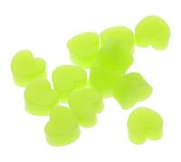 Alipis Bouchons D'oreilles en Silicone Réutilisables 12pcs Imperméables et Ajustables pour Dormir et Protection Auditive Garçon et Filles et Adultes Vert
