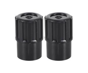 Alipis Bouchons pour Saxophone Ténor Protège la Saleté Lot de 2 en Plastique Noir Lisse Accessoire Musical Indispensable