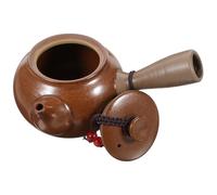 Alipis Bouilloire Filtrante Céramique Pour Thé Bouilloire Chauffante Domestique Anti-brûlure à Long Manche