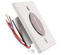 Alipis Bouton de Sortie sans Contact, Plaque Murale pour Sonnette Automatique en Plastique, Ouverture de Porte sans Contact par Induction, pour Systèmes de Contrôle D’accès, Bureaux