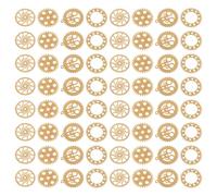 Alipis Breloques Rétro Punk Engrenages Métal, Perles Bijoux Diy, Lot 2 Sachets, Couleur Or Aléatoire, Charms Création Bracelets pour Loisirs Créatifs et Fabrication Style Aléatoire