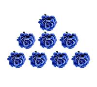 Alipis Broche Fleur en Tissu Rose 10cm Ensemble de 8 Pièces Épingles Décoratives Élégantes pour Mariage et Occasions Spéciales Accessoire Féminin