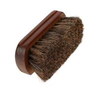 Alipis Brosse à Barbe Homme Poils de Cheval Naturels pour Rasage et Coiffage Brosse Multi-Usage pour Visage Nettoyage Cheveux et Poils Cassés et Adaptée Barbiers et Usage Domestique