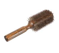 Alipis Brosse à Cheveux Ronde Pour Cheveux Bouclés Grand Format En Bois Naturel Poils De Sanglier Brosse Coiffante Pour Femmes Et Filles Brushing Et Séchage Quotidien