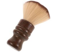 Alipis Brosse de Barbier Professionnelle Grosse Taille en Poils Naturels Nettoyante Ergonomique pour Coiffeurs Salon Coiffure Élimination Poils Coupés