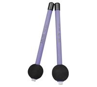 Alipis Brosse de Batterie Télescopique en Fil D'acier Inoxydable, Balai Métallique Violet pour Tambour Jazz, Accessoire Percussion Solide Manche Long, 1 Paire pour Nettoyage et Jeu
