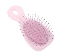 Alipis Brosse De Massage Compacte Pour Cheveux Et Barbe Petite Taille Violet Portable Pochette Usage Quotidien