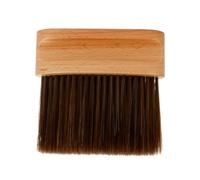 Alipis Brosse de Nettoyage Bois pour Cou Poils Solides Pratique pour Coiffeurs Enlève Rapidement Cheveux et Poussière Manche Ergonomique