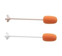 Alipis Brosse Éponges Long Manche 2 Pièces Plastique Nettoyeur Bouteilles Biberons Ergonomique La Cuisine Ménage