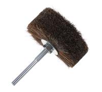 Alipis Brosse Rotative Crin de Cheval pour Perceuse Roue de Polissage Abrasive pour Sculpture sur Bijoux et Jade Nettoyage et Ponçage des Surfaces Courbes