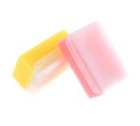 Alipis Brosse Sensorielle en Éponge pour Bébé 2 Pièces, Entraînement Sensoriel Portable, Douce et Adaptée Bain Massage du Cuir Chevelu