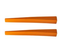 Alipis Butée Sourdine Orange en Caoutchouc pour Piano Mécanique, Fourchette en Cuir Inoxydable, Accessoire D’accordage pour Zones Moyennes et Graves, Kit D’Outils de Réparation