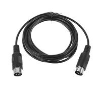 Alipis Câble Midi Instrument Broches Mâle à Mâle Extension Audio pour Claviers et Pianos Électroniques