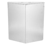 Alipis Cache Caméra Extérieur en Acier Inoxydable Argenté, Couverture Imperméable pour Caméra Dôme et Bullet, Protection Complète la Pluie