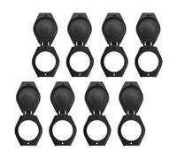 Alipis Cache en Abs Noir de Confidentialité 8 Pièces pour Webcam USB Privée sans Dommage pour Ordinateur Portable et Ordinateur de Bureau