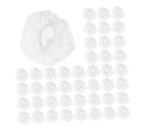 Alipis Cache-oreilles Jetables 1000 Pièces en Plastique Blanc, Matériel Doux et Étanche, Adapté pour Teinture Capillaire et Espaces Partagés, Protection Oreille Pratique et Légère