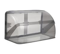 Alipis Cache-Prises Électrique Double 86 Type Boîtier Étanche Inclinable Protection Prise Extérieure Salle de Bain Matériau Solide Installation Facile Couvercle de Sécurité