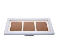 Alipis Cadre Photo En Bois À 3 Compartiments Pour De Main De Bébé Décoration D'intérieur Support Photo Simple