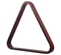 Alipis Cadre Triangle Billard Bois Massif Support pour Billes 57,2 MM Adapté aux Tables de Billard à Domicile et Centres de Loisirs