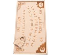 Alipis Calendrier Magnétique en Bois pour Halloween Compte à Rebours, Décoration d'halloween pour Bureau et Maison, Support Pratique et Design Thématique