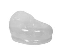 Alipis Canapé Gonflable Transparent Support Confortable Design Clair en PVC et Rangement Compact pour Garçon et Filles pour Plage ou Chambre