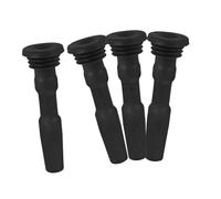 Alipis Capuchons en Caoutchouc Large Compatibilité et Protection des Bobines D'allumage 4pcs Noir pour Bobine D'allumage de Voiture pour Automobile