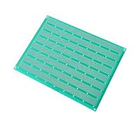 Alipis Carte de Circuit Imprimé Expérimentale Verte, Plaque à Souder à 5 Trous, Multiactivité, pour Travaux de Soudure de Composants et Projets DIY