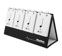 Alipis Cartes Flash Musicales Durables et Portables pour Débutants Cartes Rythmiques pour Entraînement et Pratique Musicale Enseignement et Apprentissage pour Élèves et Professeurs