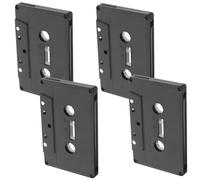 Alipis Cassette Mate 4 Pièces Cassettes Audio Vierges Cassettes Audio Vierges Cassettes Enregistrables Vides Cassettes Vierges pour L'enregistrement