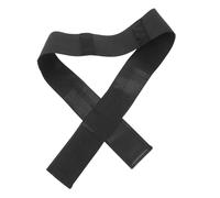 Alipis Ceinture Abdominale Péritonéale Noire en Nylon Respirant, Confortable et Facile à Nettoyer, Fixation Réglable pour Personnes Malades