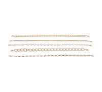 Alipis Chaîne de Chapeau en Fer Or 5pcs Style Bohème Vintage Ethnique Fermoirs Mousqueton pour Chapeau D'été Accessoires DIY Uniques
