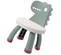 Alipis Chaise à Dossier Dinosaure pour Garçon et Tabouret Antidérapant Design Coloré Chaise Sûre pour Tout-Petit Lecture et Apprentissage Escabeau Portable
