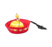 Alipis Chapeau Chinois pour Cosplay Accessoire de Costume Traditionnel Headdress et Confortable pour Performances Scéniques et Culturelles