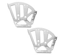 Alipis Charnières en Acier Inoxydable pour Meubles à Chaussures Cadre de Tiroir Rabattable 2 Pièces Accessoires de Rechange pour Étagère à Chaussures Mécanismes Robustes Adaptés aux