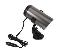 Alipis Chauffage de Voiture 12v Portable avec Support, Dégivreur et Désembueur Rapide pour Pare-brise, Radiateur D’appoint Compact pour Éliminer Buée et Givre, Hiver Véhicule