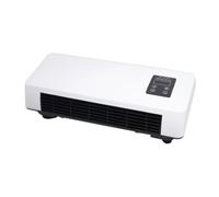 Alipis Chauffage Mural Électrique Climatisation Radiateur Mural pour Salle de Bain Chauffage Rapide sans Conduit Unité Compacte Protection la Surchauffe