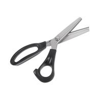 Alipis Ciseaux Courbes 3 MM pour Bricolage et Couture Lame Dentelée en Acier Inoxydable Outil de Coupe Multifonction Léger et Portable pour Tissus Fil et Loisirs Créatifs