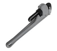 Alipis Clé à Molette Droite 25 Cm Réglable en Alliage D'aluminium et Acier Chrome-vanadium, Outil Plomberie Salle de Bain Professionnel, Clé Serrage-tube Robuste pour Installation