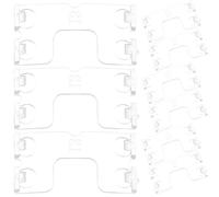 Alipis Clips en Plastique pour Stores, Lot de 20 Pièces, Petits Clips à Ressort Robustes, Support de Pince de Cantonnière, Fixation Sûre pour Stores D’intérieur, Utilisation Facile