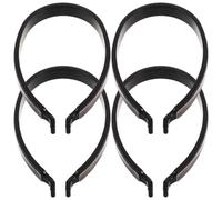 Alipis Clips Réfléchissants en Plastique Léger 2 Paires pour Pantalon de Vélo Sangles de Sécurité Haute Visibilité Faciles à Utiliser pour Cyclistes pour Sports de Plein Air et Marche