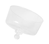 Alipis Cloche À Gâteau en Verre De Grand Diamètre Haut À Gâteau De 20 Cm De Diamètre Et 15 Cm De Hauteur Cloche À Fruits Et À Desserts Résistante À La Chaleur Élégante Vitrine