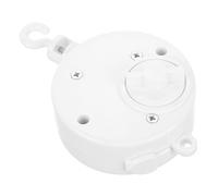 Alipis Cloche De Lit De Bébé Pour Berceau Mobiles Jouets Support De Cloche De Lit Mobile Jouets De Cloche De Berceau De Bébé Moteur Mobile Blanche Alliage De Zinc Et Plastique Abs
