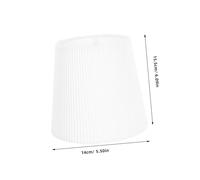 Alipis Cloth Pleated Lampshade Fabric Light Diffuser For Floor Table Lamps Soft Eyefriendly Shade With Firm Hold Easy Installation Versatile Fit For Bedroom Living Room