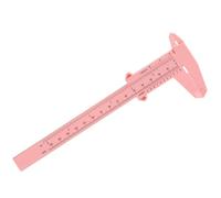 Alipis Compas à Sourcils en Plastique Rose Léger pour Maquillage, Règle Pratique de Mesure Précise et Positionnement Peau, Outil pour Débutants