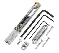 Alipis Cordier de Guitare Électrique sans Tête Argenté de Remplacement pour Réparation et Entretien Pont Adaptable pour Amélioration Sonore